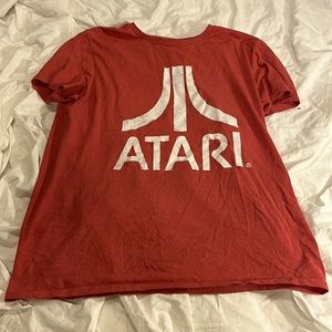Red Atari shirt. Worn and loved. No holes, tears, or stains.